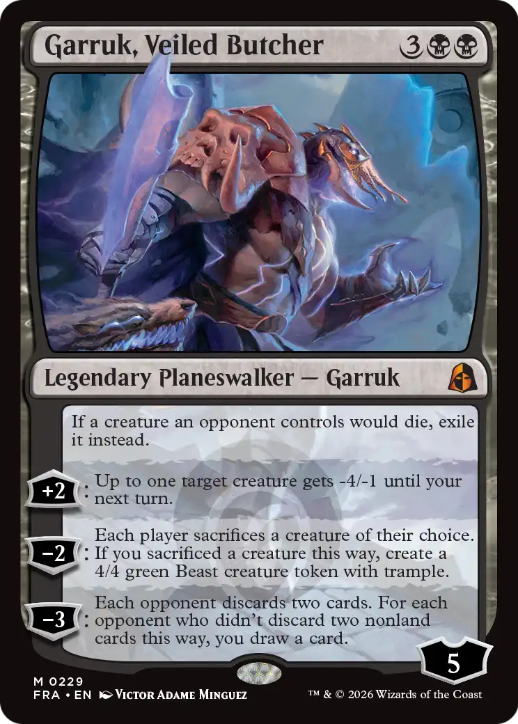 Garruk, Veiled Butcher [Reality Fracture] | Cards and Coasters CA