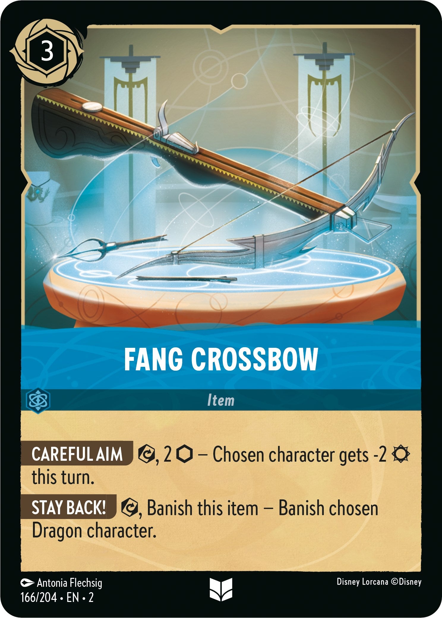 Fang Crossbow (166/204) [Rise of the Floodborn] | Cards and Coasters CA