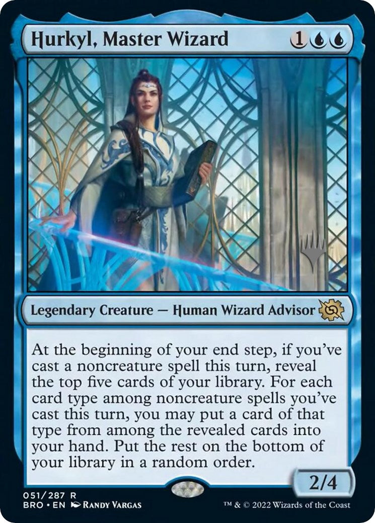 Hurkyl, Master Wizard (Promo Pack) [The Brothers' War Promos] | Cards and Coasters CA