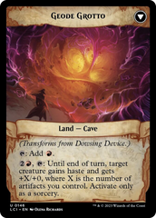 Dowsing Device // Geode Grotto [The Lost Caverns of Ixalan] | Cards and Coasters CA