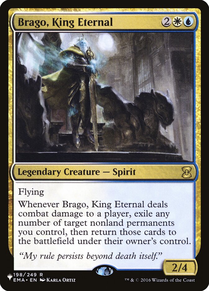 Brago, King Eternal [The List] | Cards and Coasters CA