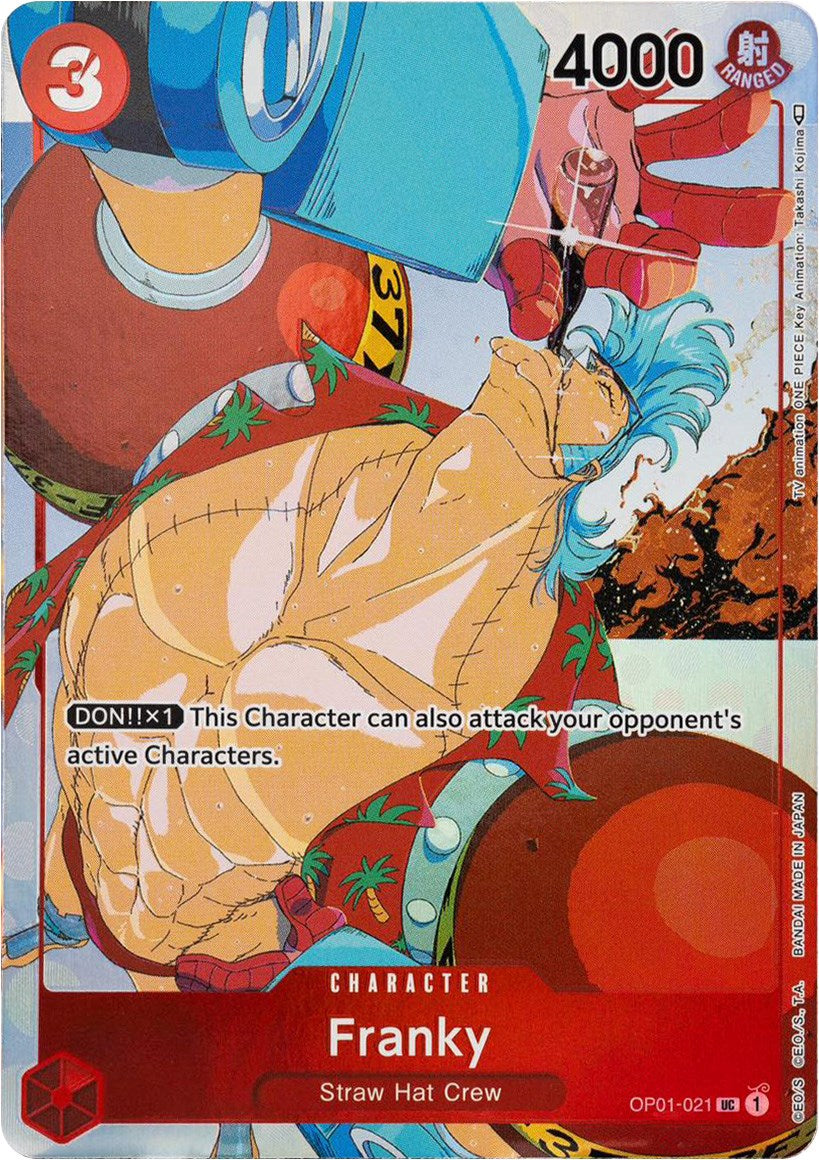 Franky (Gift Collection 2023) [One Piece Promotion Cards] | Cards and Coasters CA