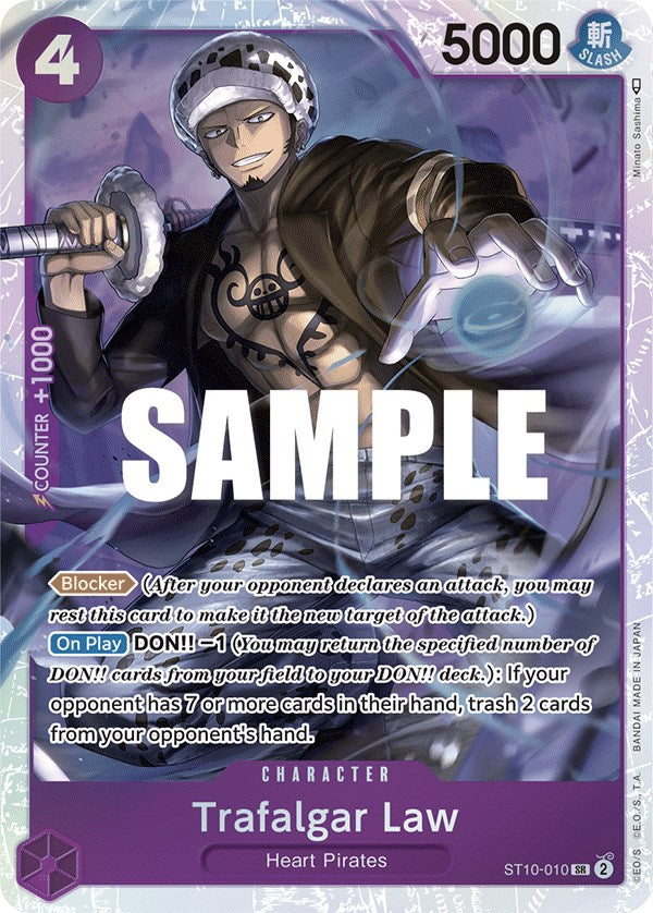 Trafalgar Law [Ultra Deck - The Three Captains] | Cards and Coasters CA