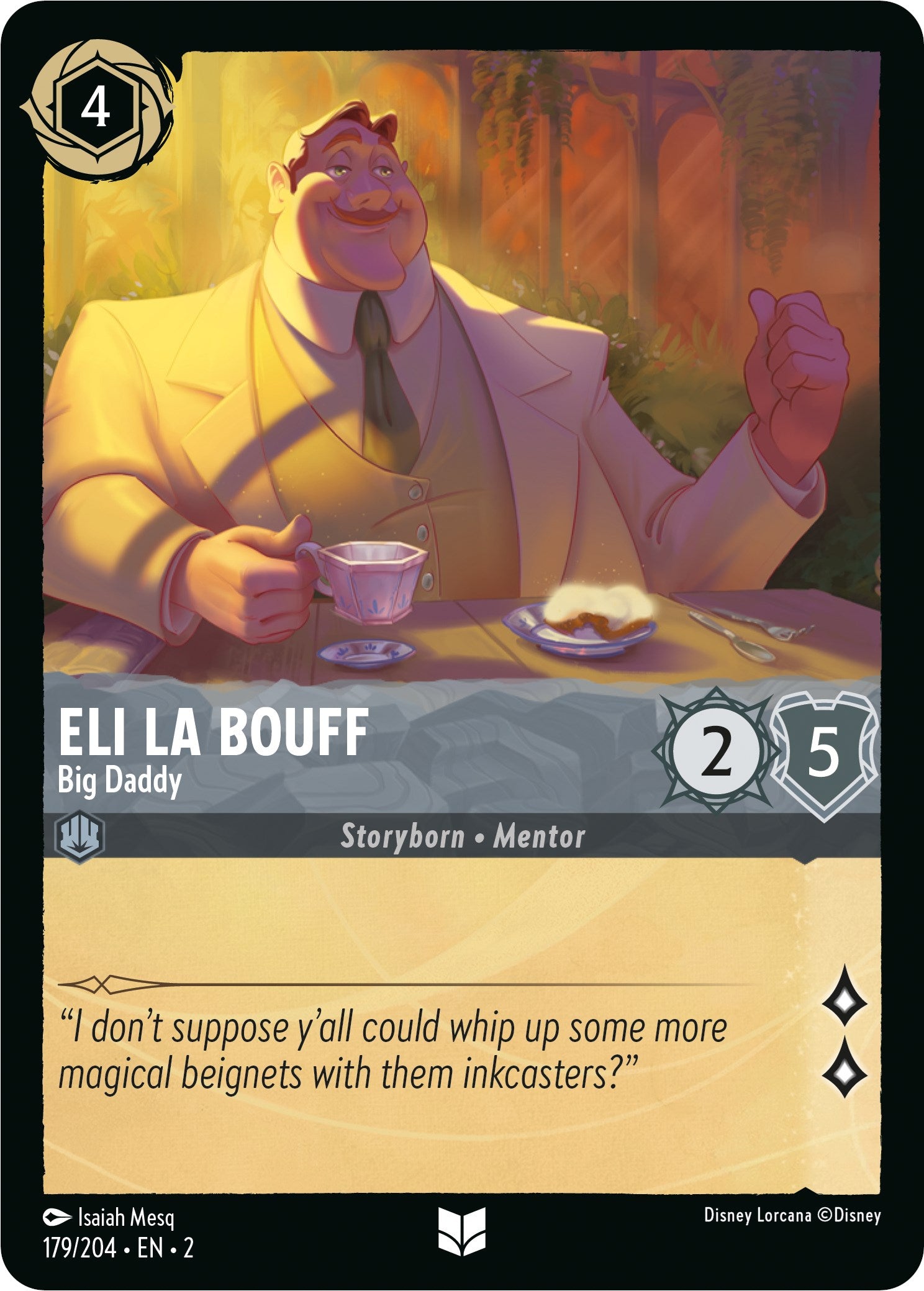 Eli La Bouff - Big Daddy (179/204) [Rise of the Floodborn] | Cards and Coasters CA