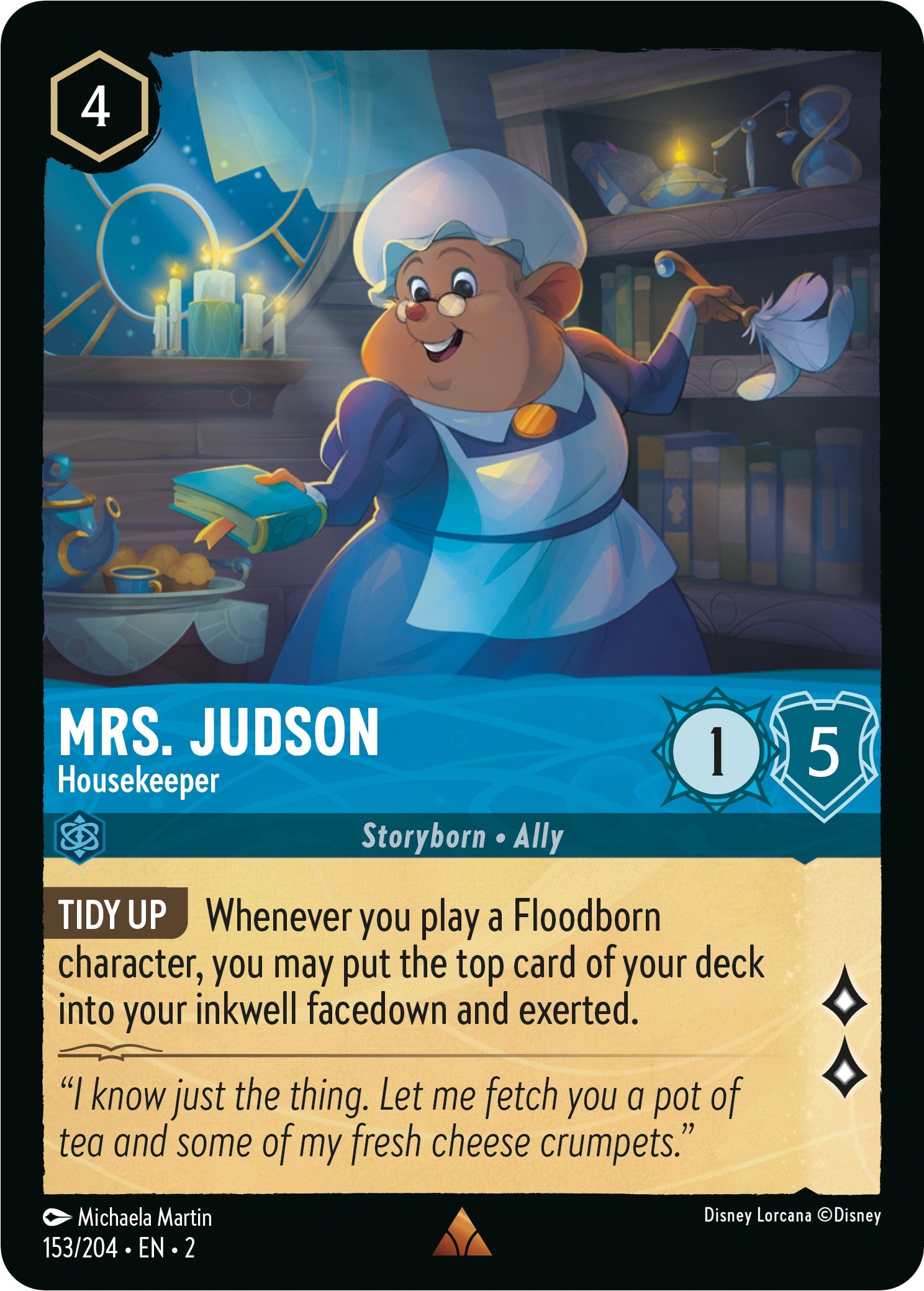 Mrs. Judson - Housekeeper (153/204) [Rise of the Floodborn] | Cards and Coasters CA