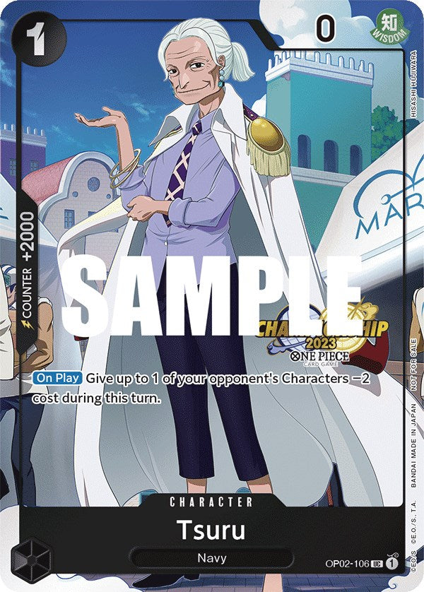 Tsuru (CS 2023 Event Pack) [One Piece Promotion Cards] | Cards and Coasters CA
