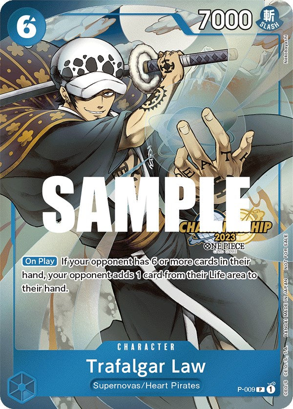 Trafalgar Law (CS 2023 Celebration Pack) [One Piece Promotion Cards] | Cards and Coasters CA