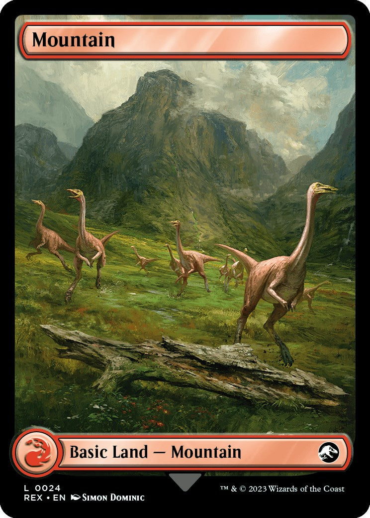 Mountain // Mountain [Jurassic World Collection] | Cards and Coasters CA