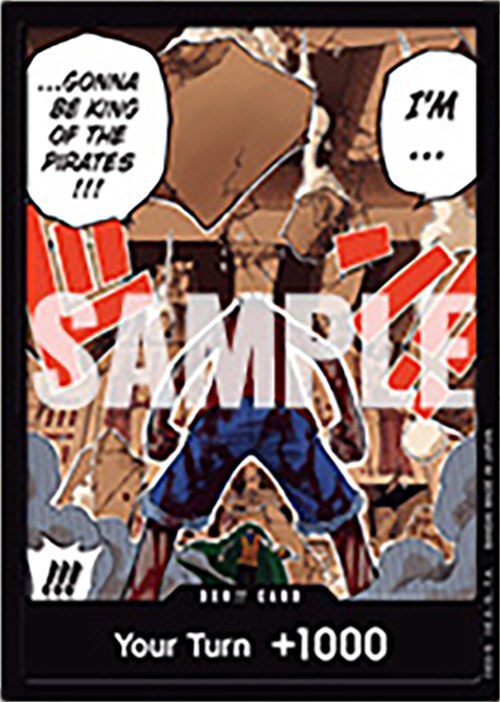 DON!! Card (Luffy vs. Crocodile) (Devil Fruits Collection Vol. 1) [One Piece Promotion Cards] | Cards and Coasters CA