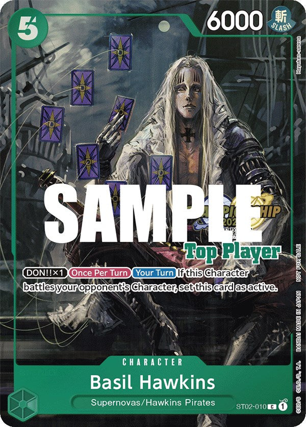 Basil Hawkins (CS 2023 Top Players Pack) [One Piece Promotion Cards] | Cards and Coasters CA