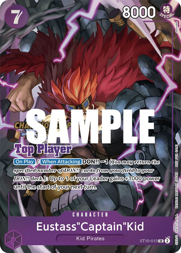 Eustass"Captain"Kid (CS 2023 Top Players Pack) [One Piece Promotion Cards] | Cards and Coasters CA