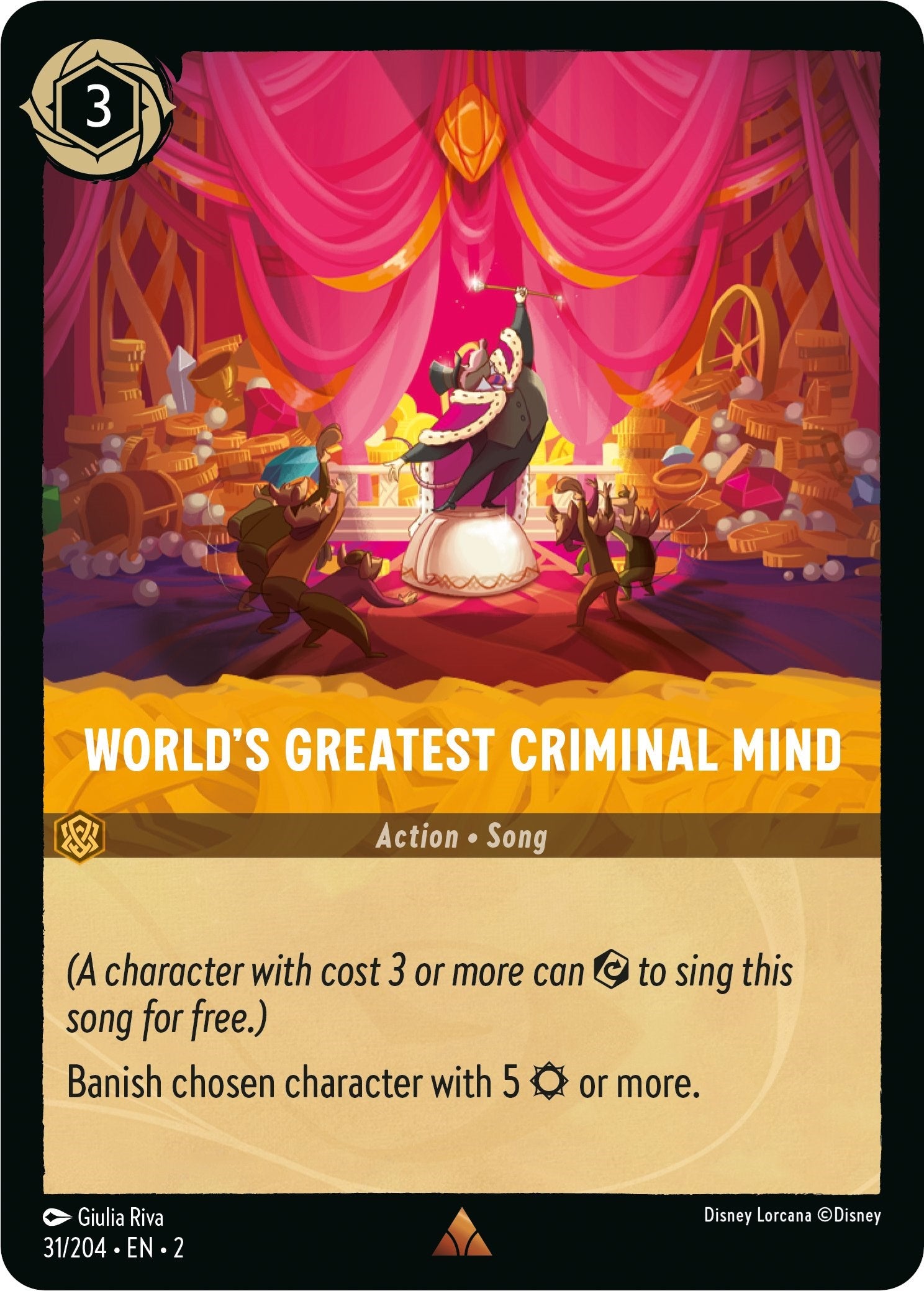 World's Greatest Criminal Mind (31/204) [Rise of the Floodborn] | Cards and Coasters CA