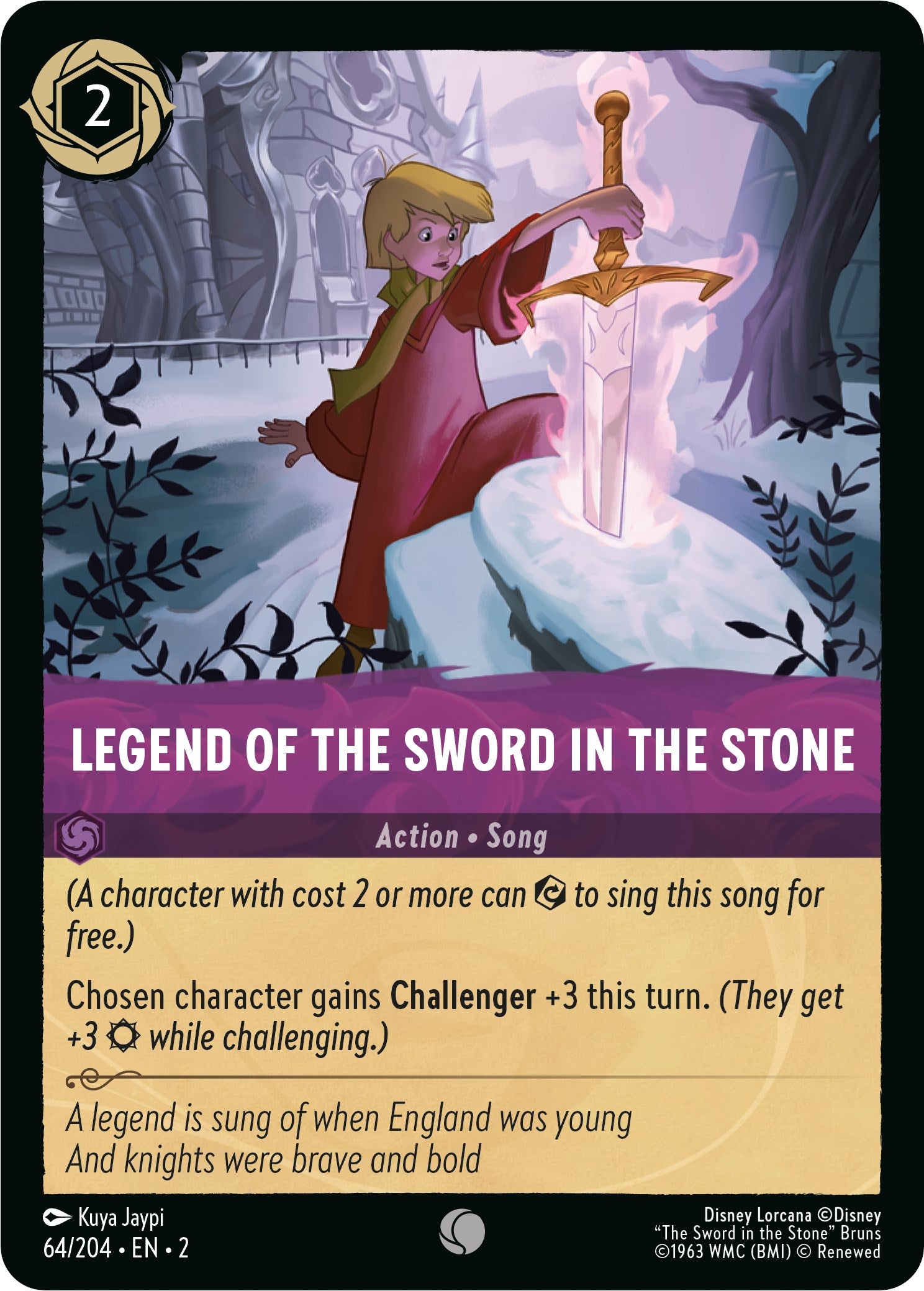 Legend of the Sword in the Stone (64/204) [Rise of the Floodborn] | Cards and Coasters CA