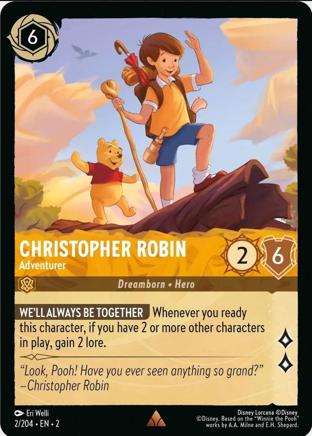 Christopher Robin - Adventurer (2/204) [Rise of the Floodborn] | Cards and Coasters CA