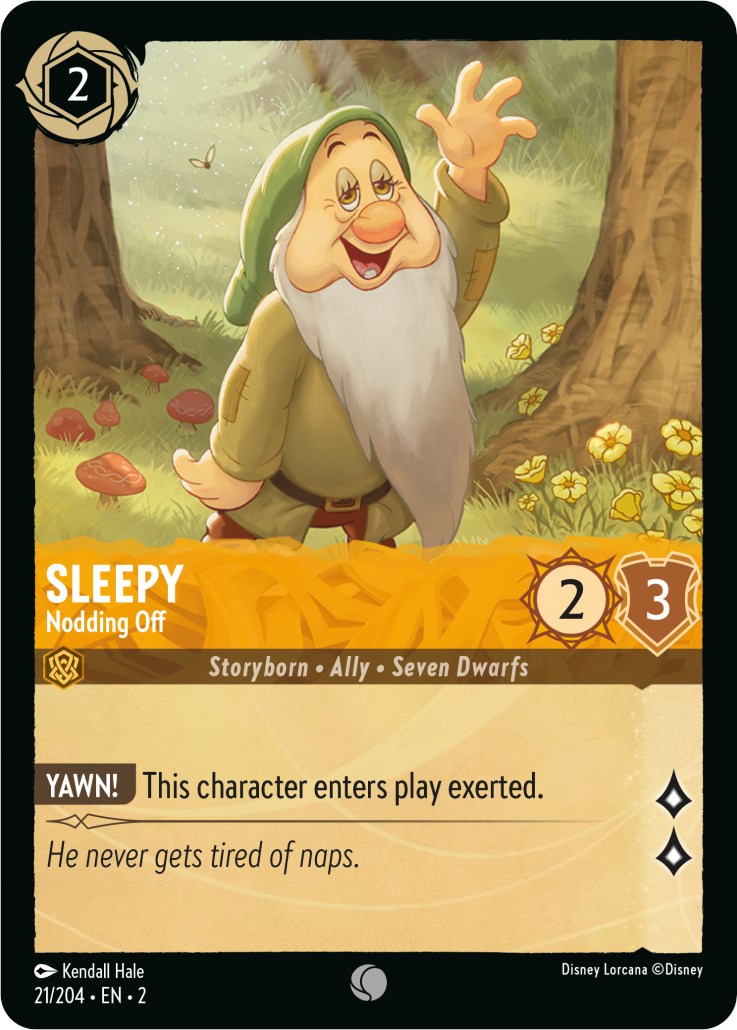 Sleepy - Nodding Off (21/204) [Rise of the Floodborn] | Cards and Coasters CA