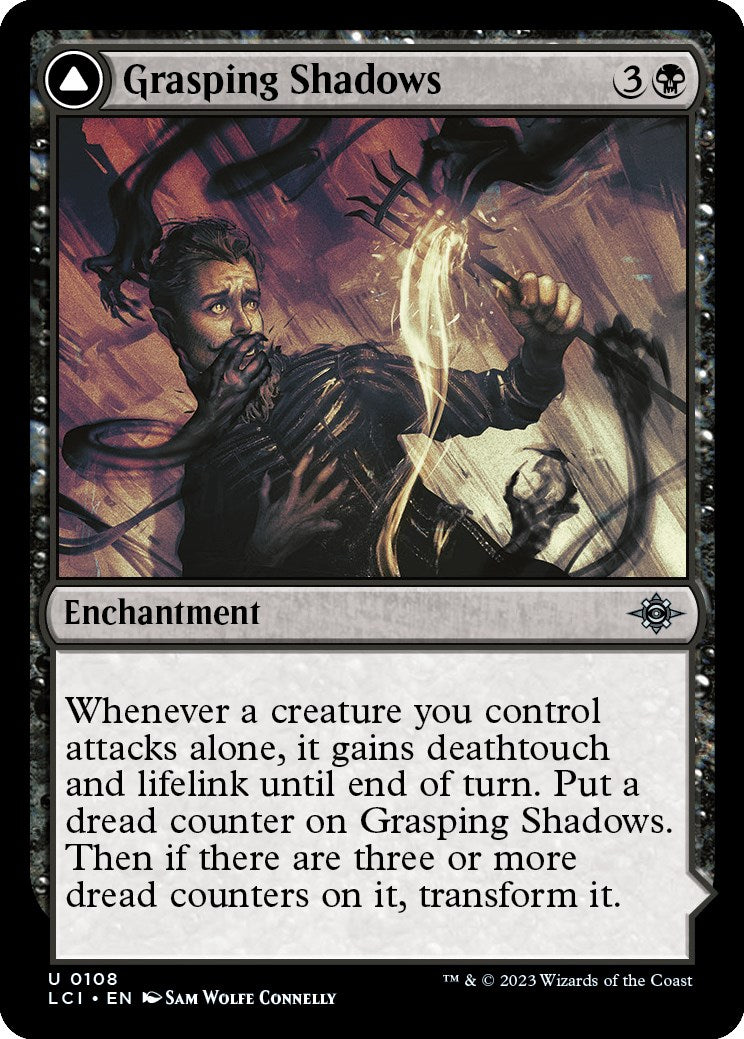 Grasping Shadows [The Lost Caverns of Ixalan] | Cards and Coasters CA