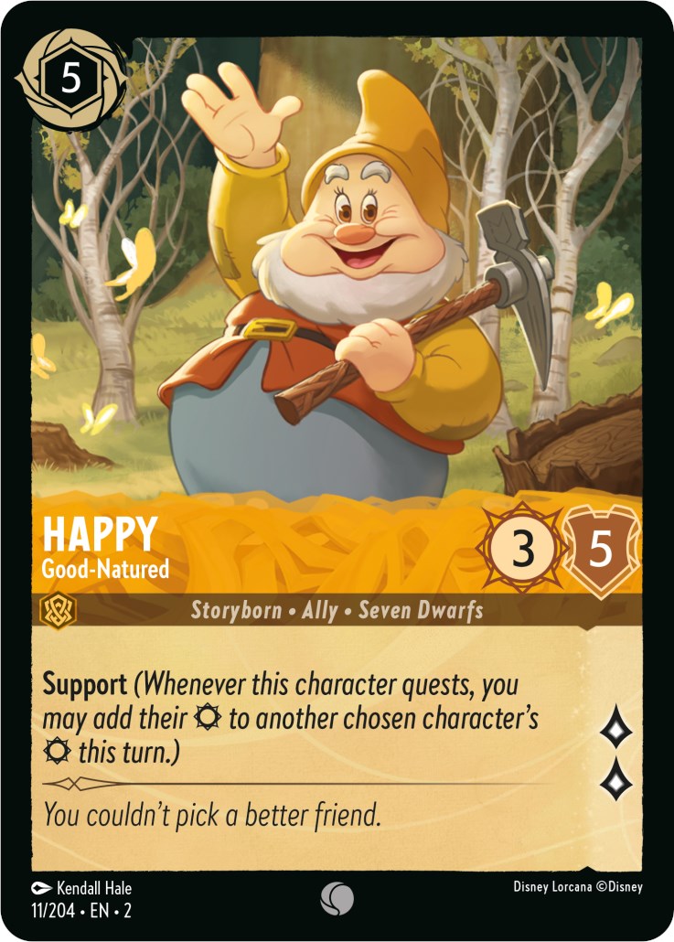 Happy - Good-Natured (11/204) [Rise of the Floodborn] | Cards and Coasters CA