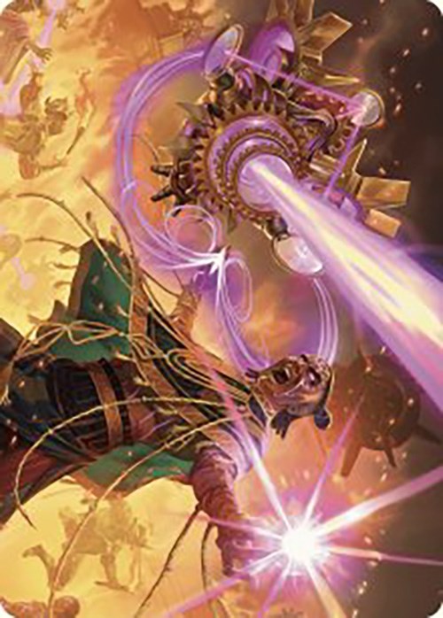 Cosmium Blast Art Card [The Lost Caverns of Ixalan Art Series] | Cards and Coasters CA