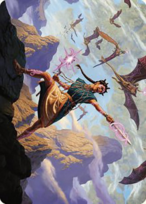 Warden of the Inner Sky Art Card [The Lost Caverns of Ixalan Art Series] | Cards and Coasters CA