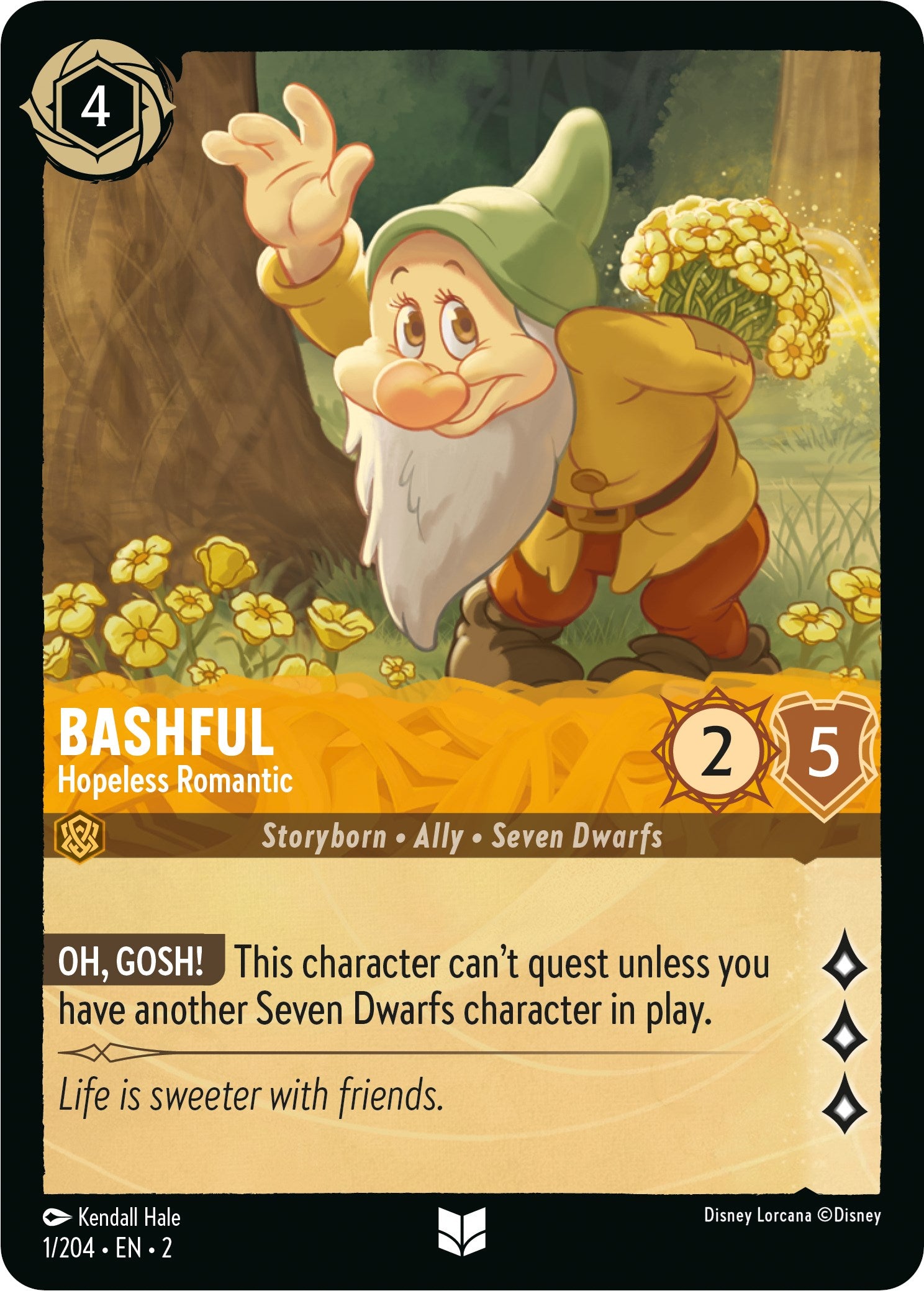 Bashful - Hopeless Romantic (1/204) [Rise of the Floodborn] | Cards and Coasters CA