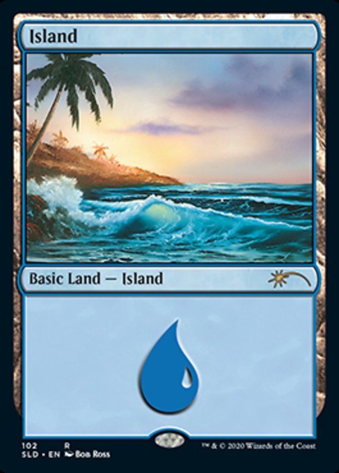 Island (102) [Secret Lair Drop Series] | Cards and Coasters CA