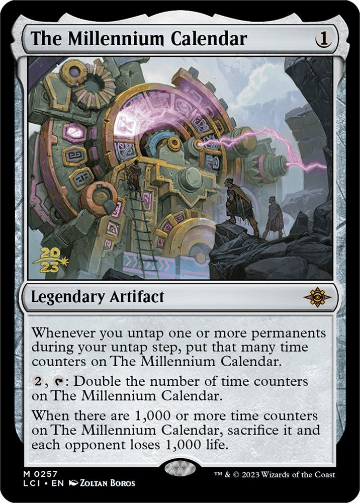 The Millennium Calendar [The Lost Caverns of Ixalan Prerelease Cards] | Cards and Coasters CA