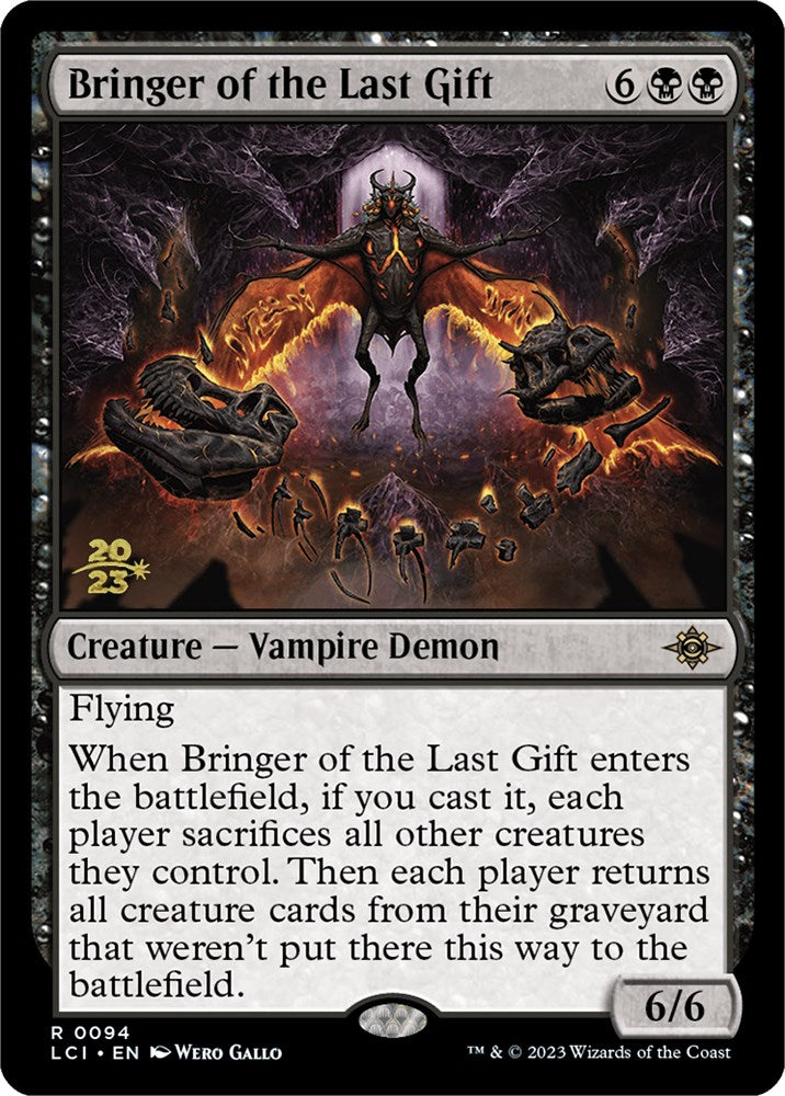 Bringer of the Last Gift [The Lost Caverns of Ixalan Prerelease Cards] | Cards and Coasters CA