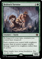 Bedrock Tortoise (Promo Pack) [The Lost Caverns of Ixalan Promos] | Cards and Coasters CA