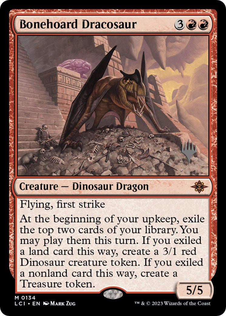 Bonehoard Dracosaur (Promo Pack) [The Lost Caverns of Ixalan Promos] | Cards and Coasters CA