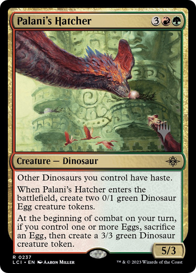 Palani's Hatcher (Promo Pack) [The Lost Caverns of Ixalan Promos] | Cards and Coasters CA