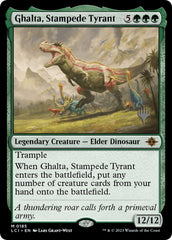 Ghalta, Stampede Tyrant (Promo Pack) [The Lost Caverns of Ixalan Promos] | Cards and Coasters CA