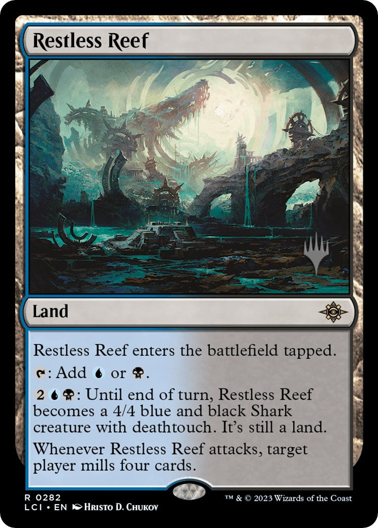 Restless Reef (Promo Pack) [The Lost Caverns of Ixalan Promos] | Cards and Coasters CA