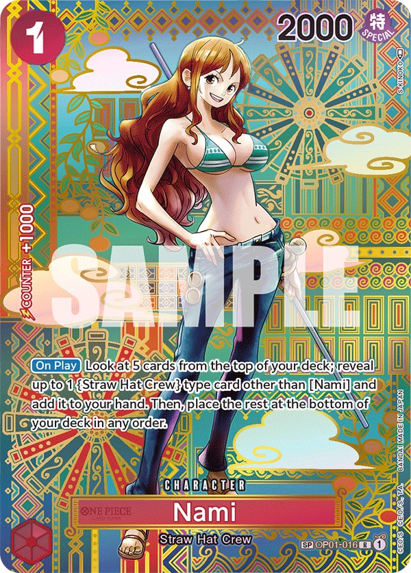 Nami (SP) [Awakening of the New Era] | Cards and Coasters CA