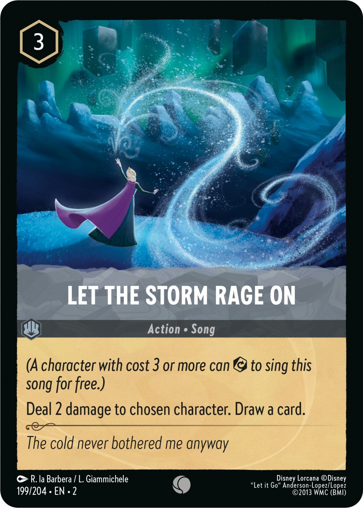 Let the Storm Rage On (199/204) [Rise of the Floodborn] | Cards and Coasters CA