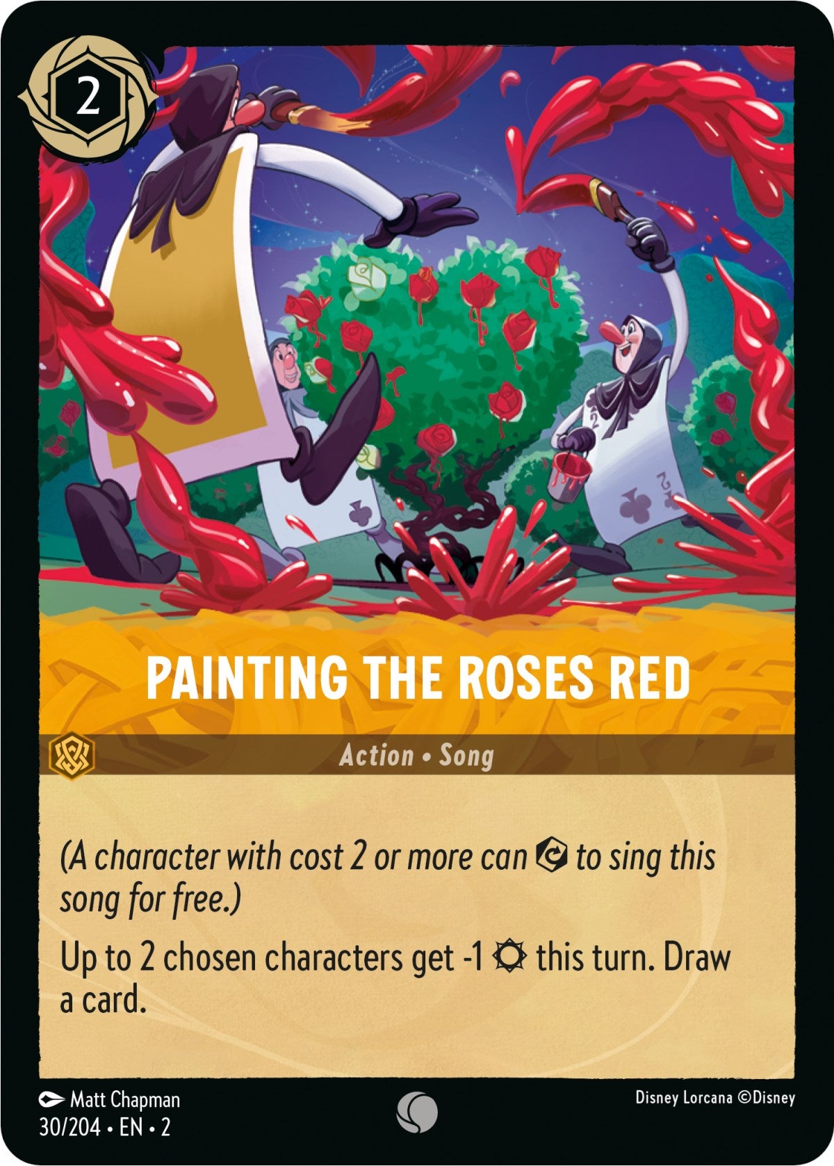 Painting the Roses Red (30/204) [Rise of the Floodborn] | Cards and Coasters CA