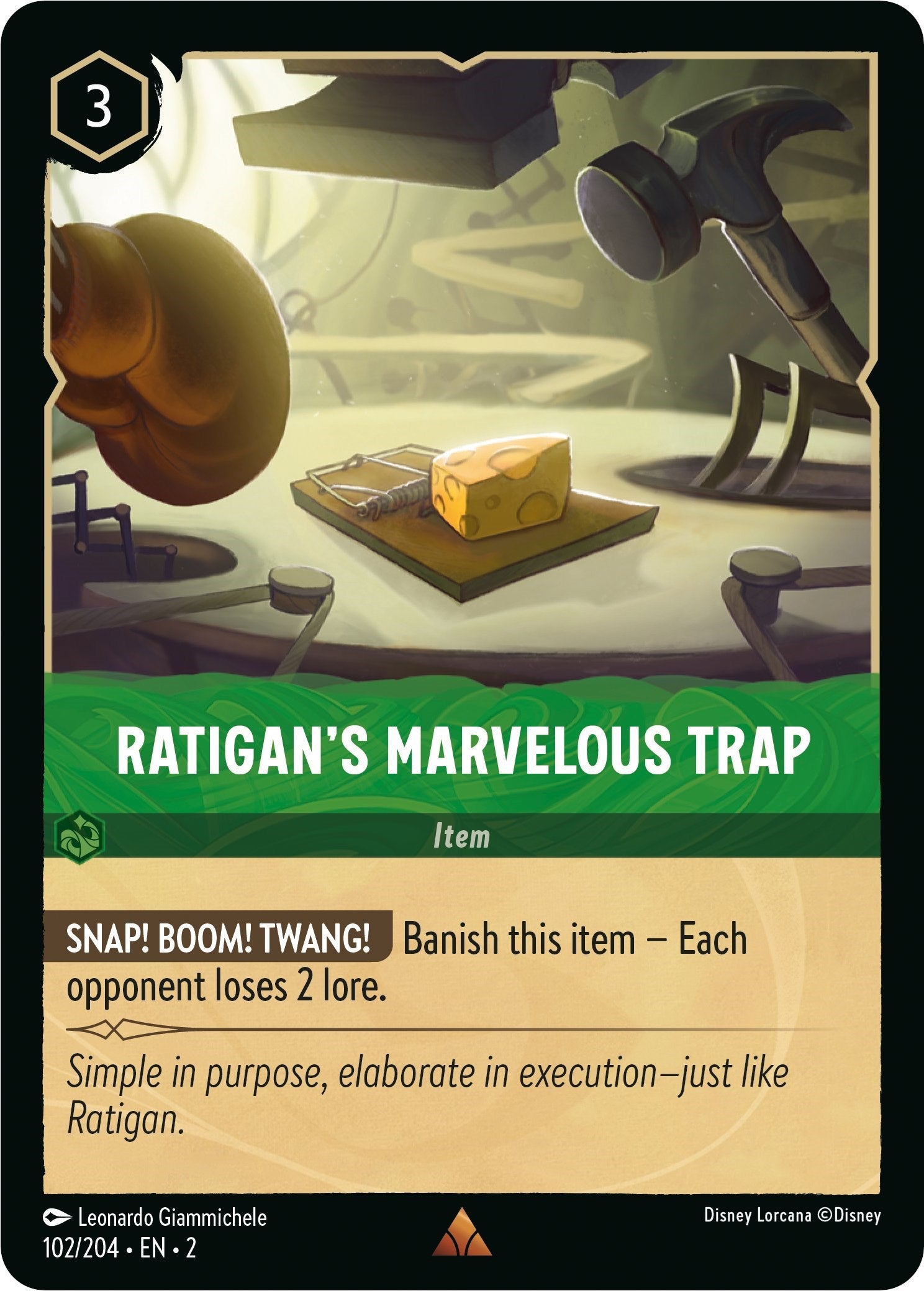 Ratigan's Marvelous Trap (102/204) [Rise of the Floodborn] | Cards and Coasters CA