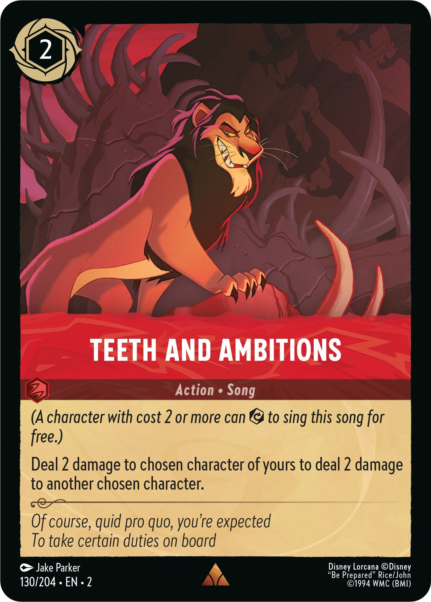 Teeth and Ambitions (130/204) [Rise of the Floodborn] | Cards and Coasters CA