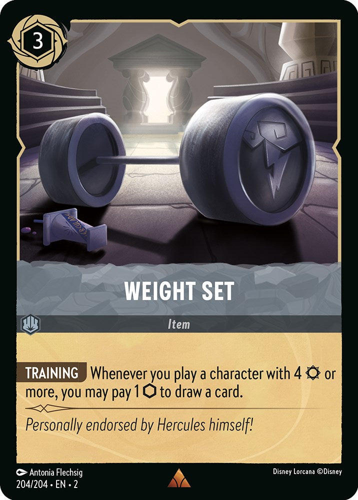 Weight Set (204/204) [Rise of the Floodborn] | Cards and Coasters CA