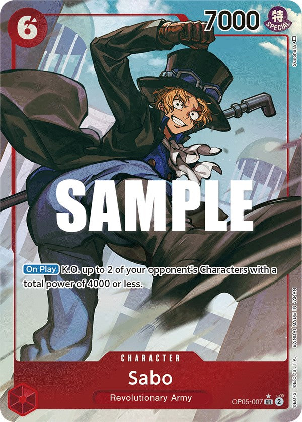 Sabo (Alternate Art) [Awakening of the New Era] | Cards and Coasters CA