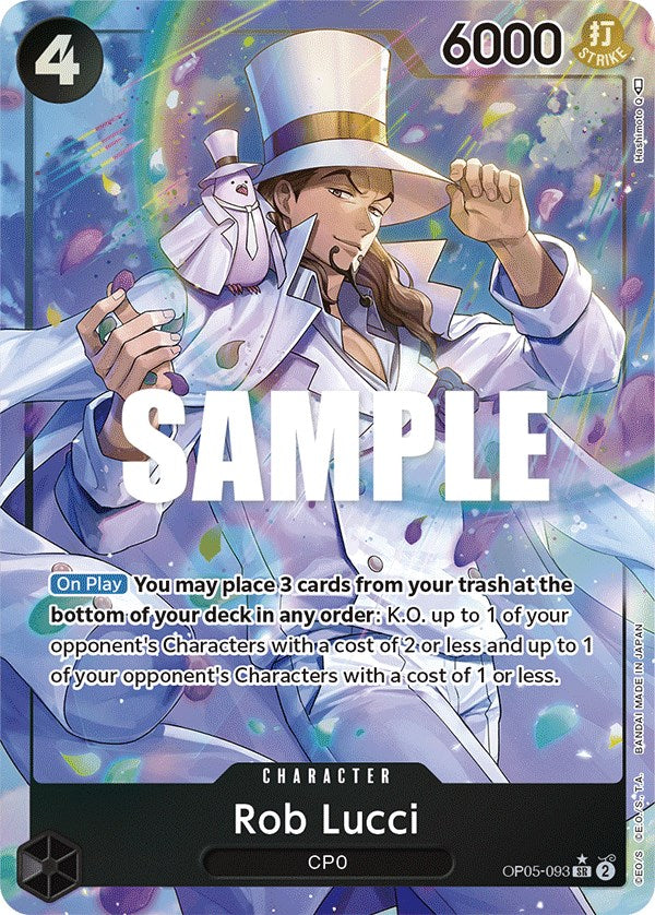 Rob Lucci (Alternate Art) [Awakening of the New Era] | Cards and Coasters CA
