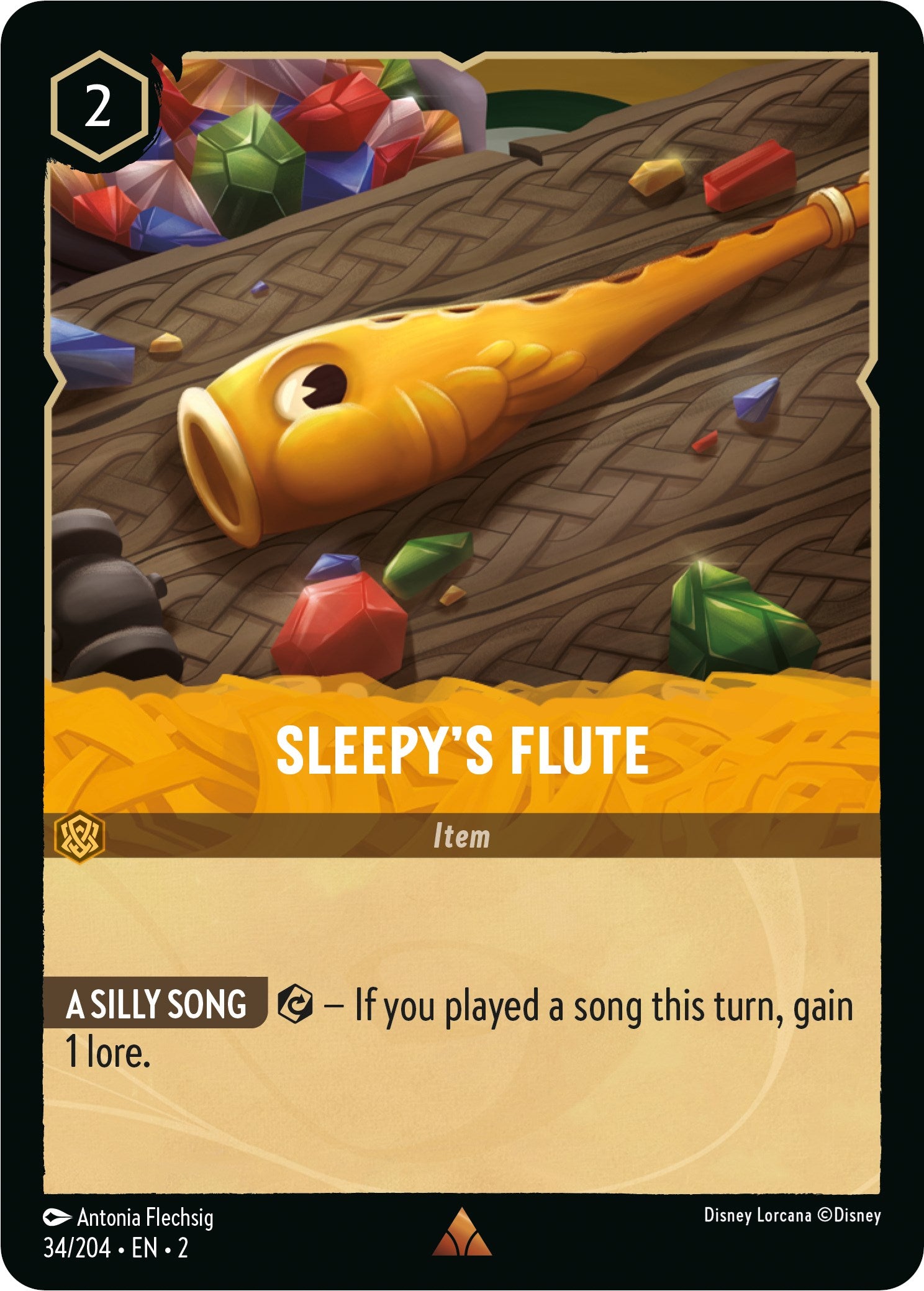 Sleepy's Flute (34/204) [Rise of the Floodborn] | Cards and Coasters CA