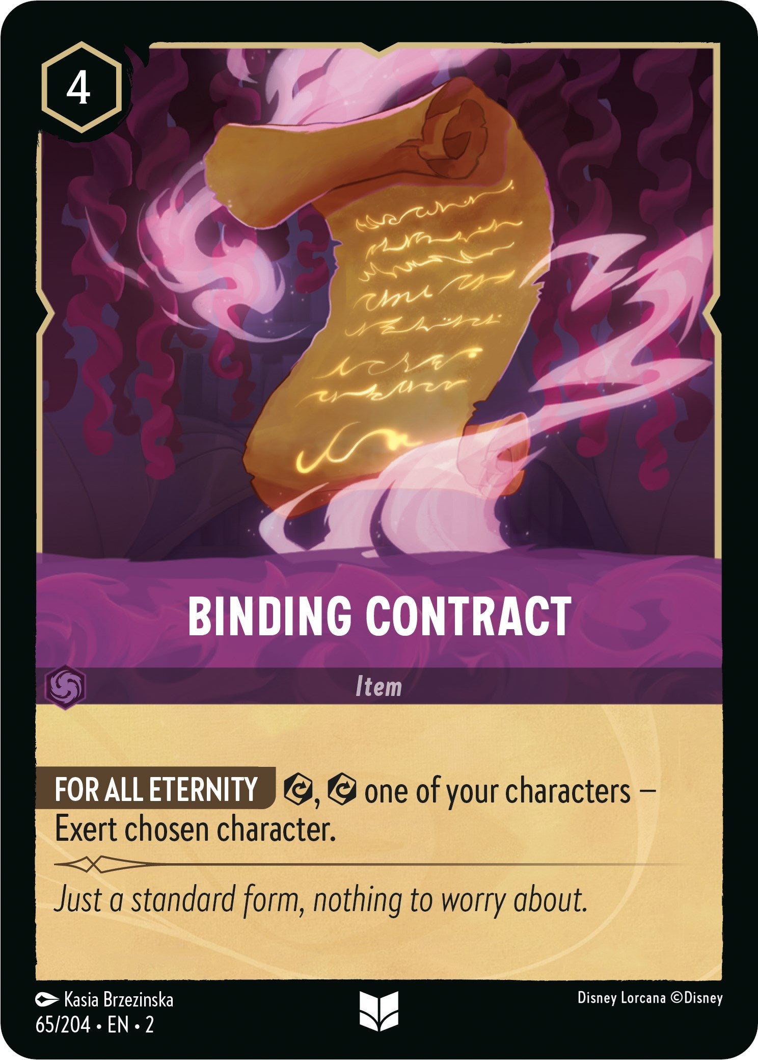 Binding Contract (65/204) [Rise of the Floodborn] | Cards and Coasters CA