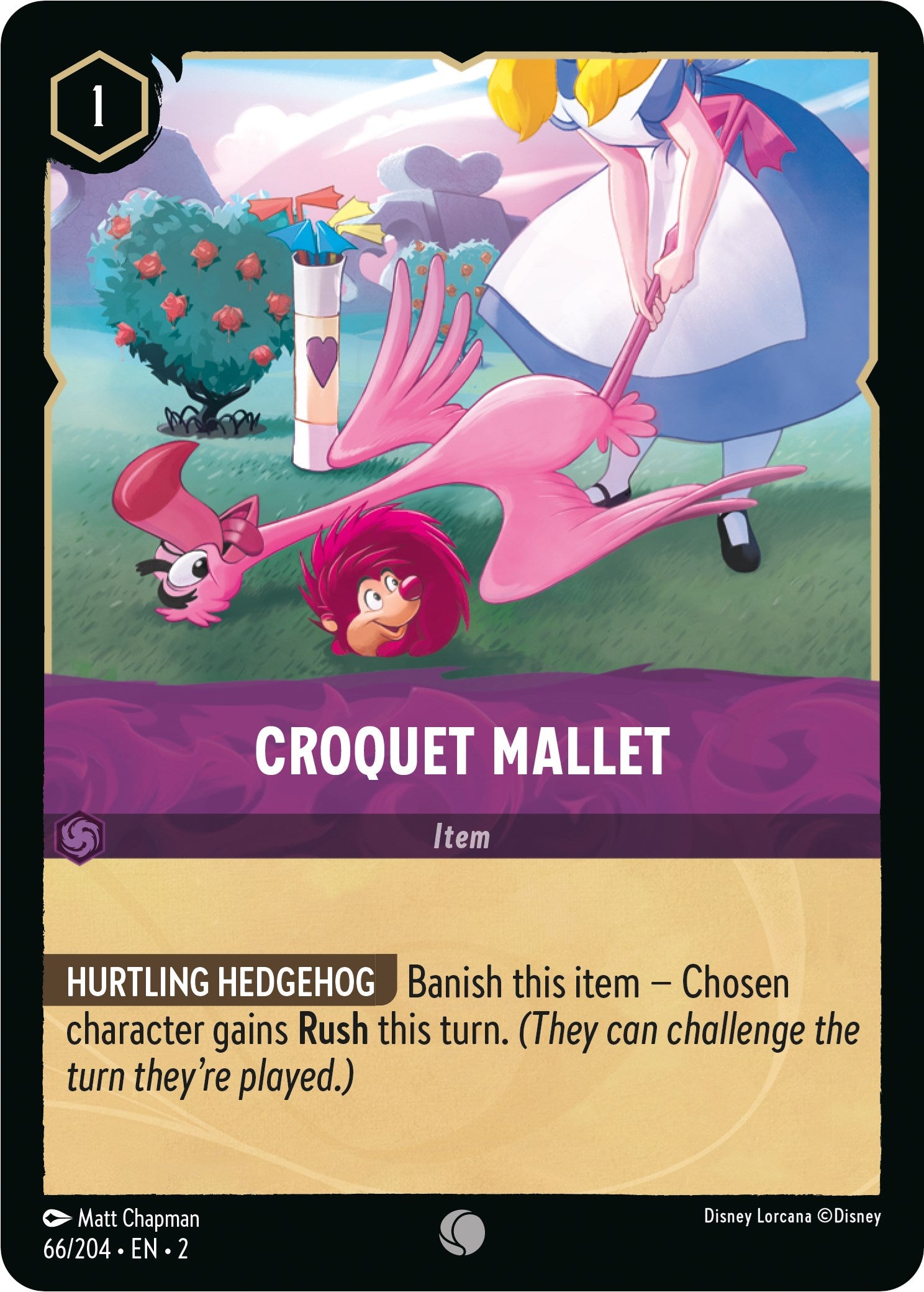 Croquet Mallet (66/204) [Rise of the Floodborn] | Cards and Coasters CA