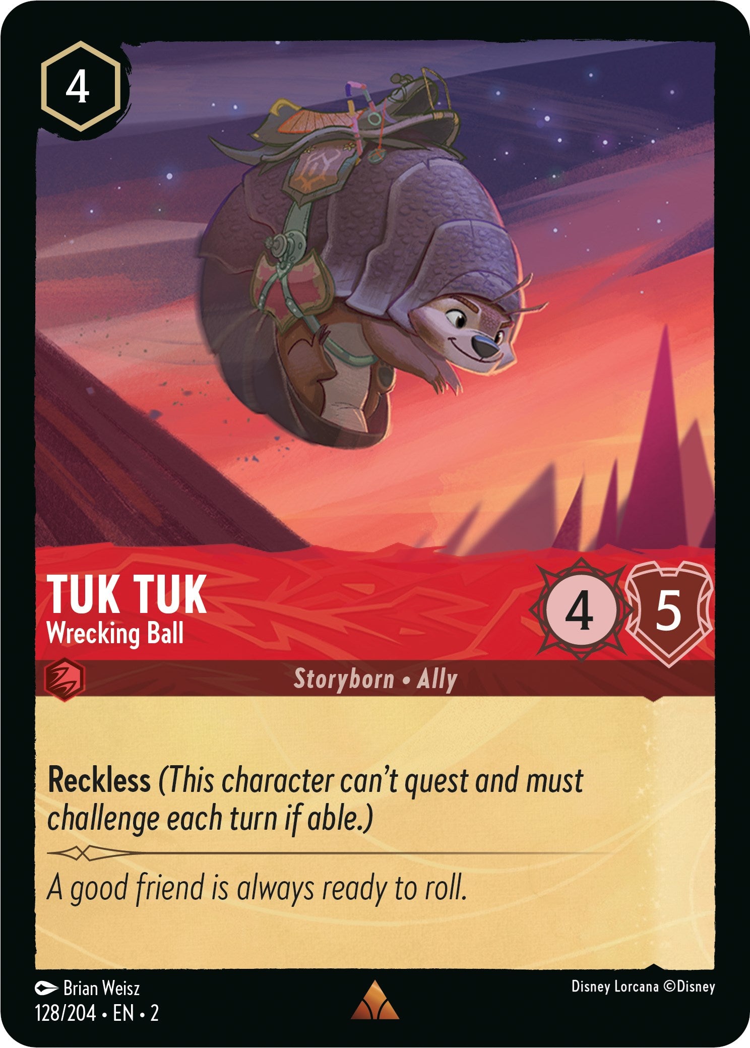 Tuk Tuk - Wrecking Ball (128/204) [Rise of the Floodborn] | Cards and Coasters CA