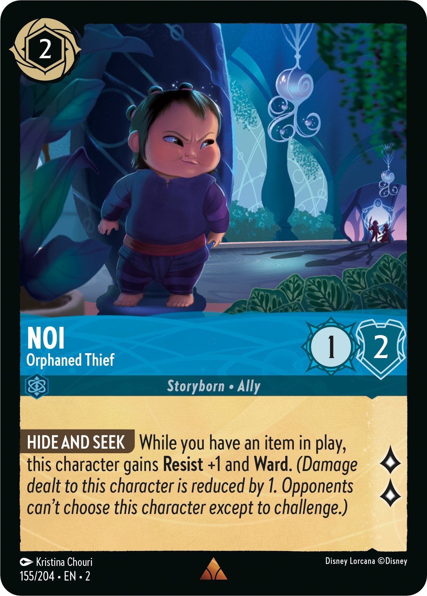 Noi - Orphaned Thief (155/204) [Rise of the Floodborn] | Cards and Coasters CA