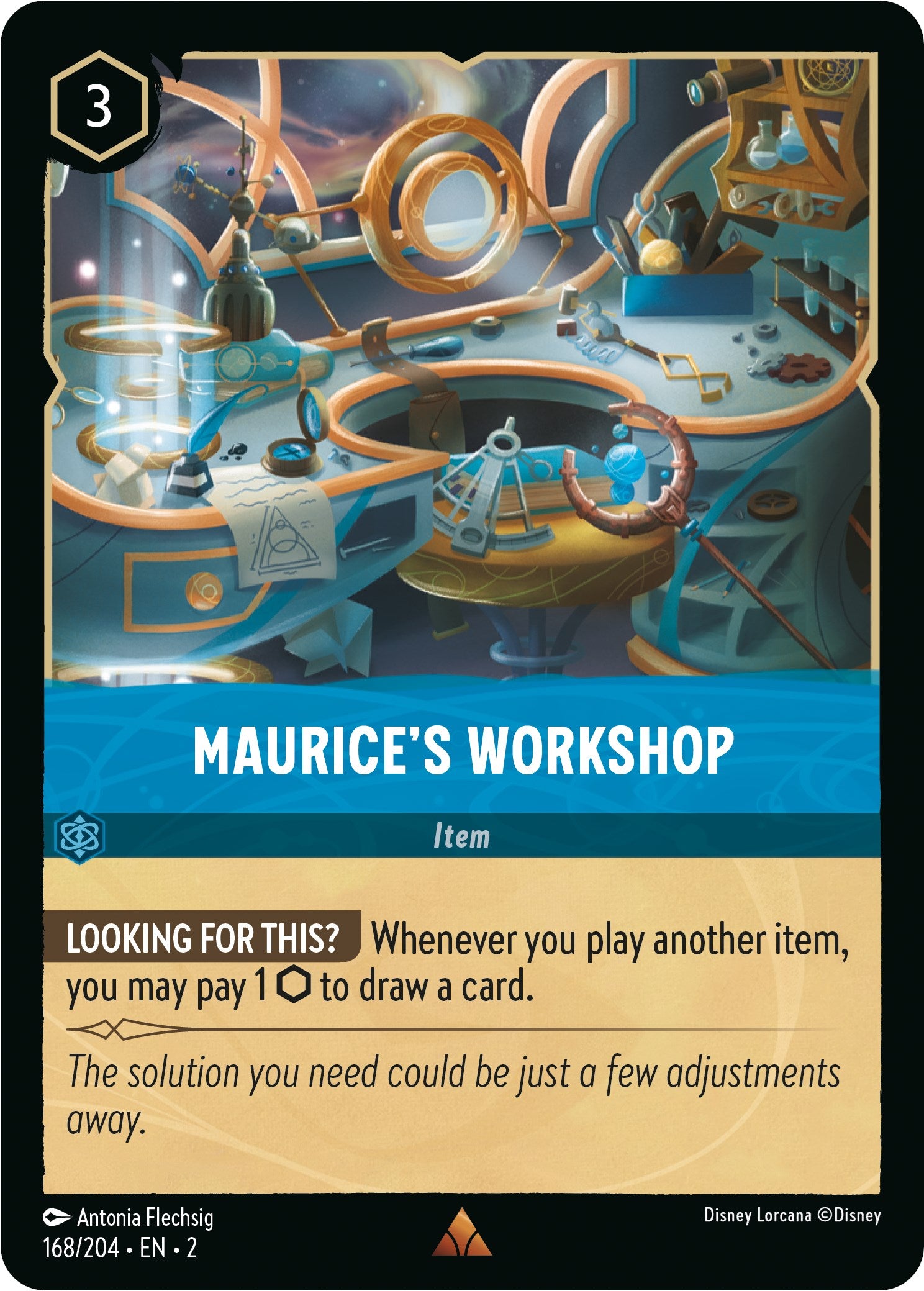 Maurice's Workshop (168/204) [Rise of the Floodborn] | Cards and Coasters CA