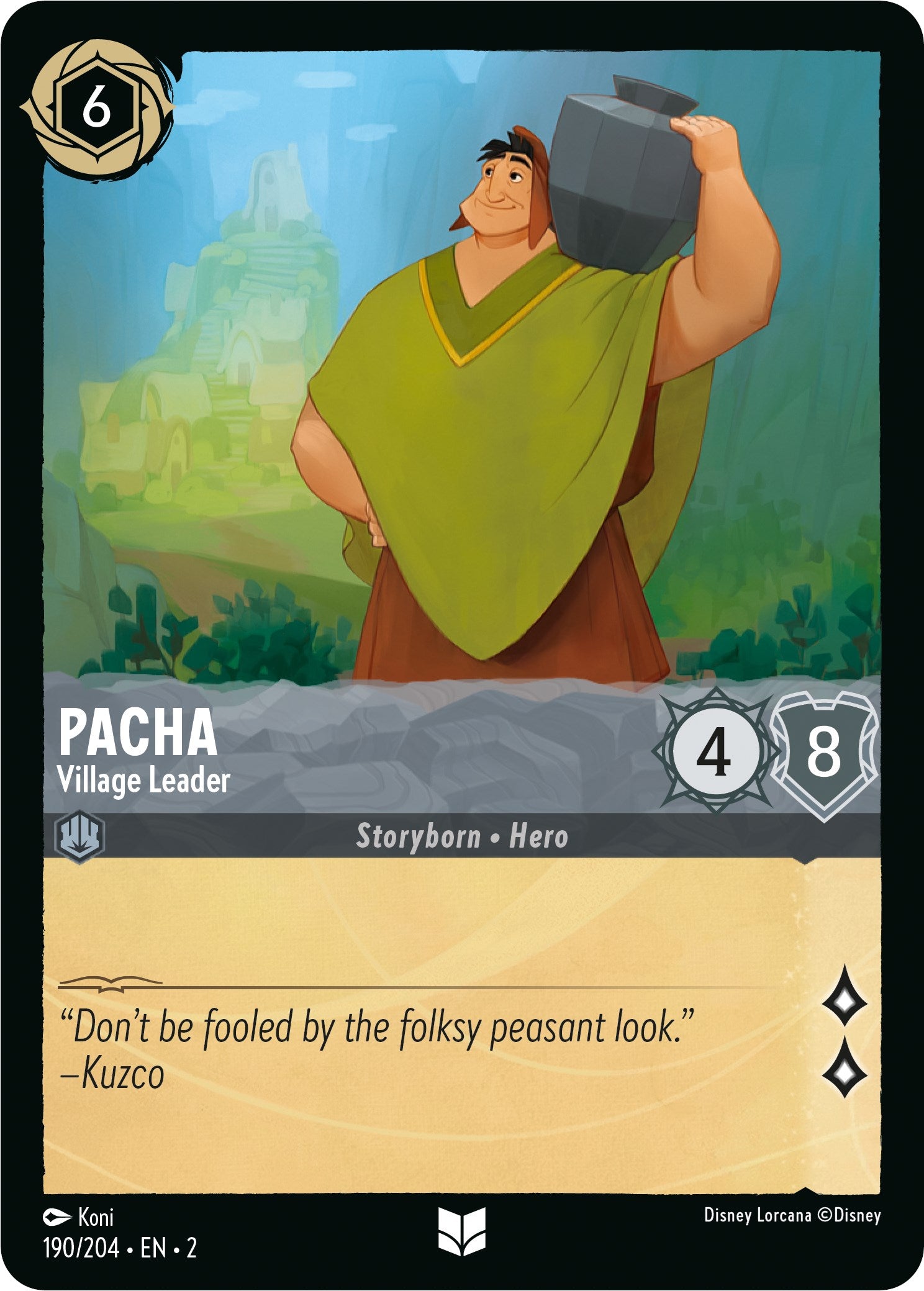 Pacha - Village Leader (190/204) [Rise of the Floodborn] | Cards and Coasters CA