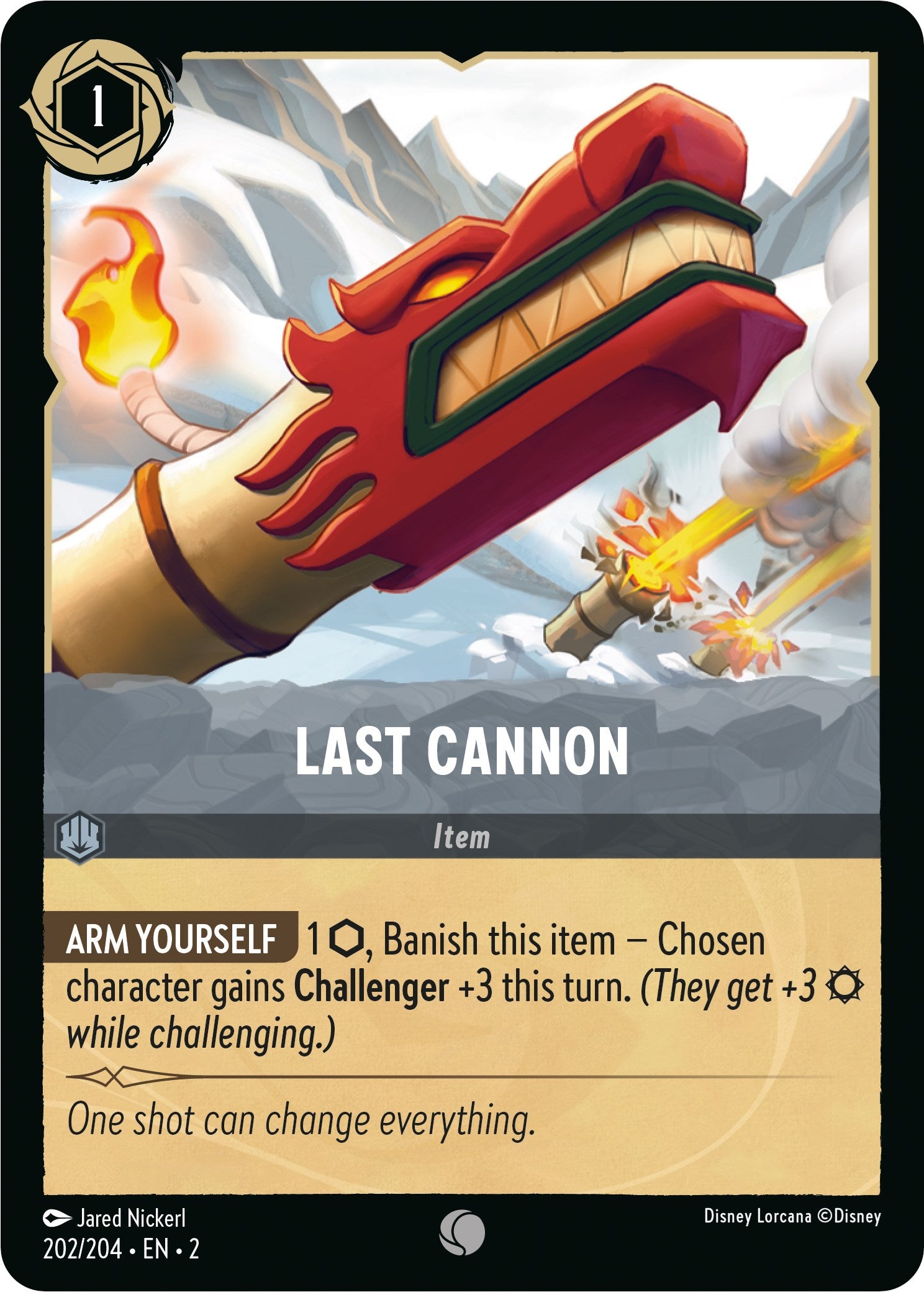 Last Cannon (202/204) [Rise of the Floodborn] | Cards and Coasters CA