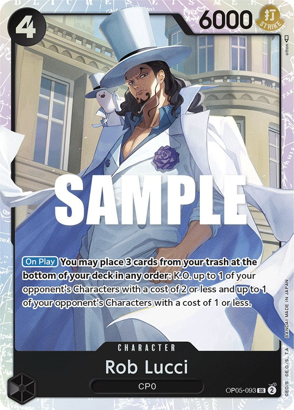 Rob Lucci [Awakening of the New Era] | Cards and Coasters CA