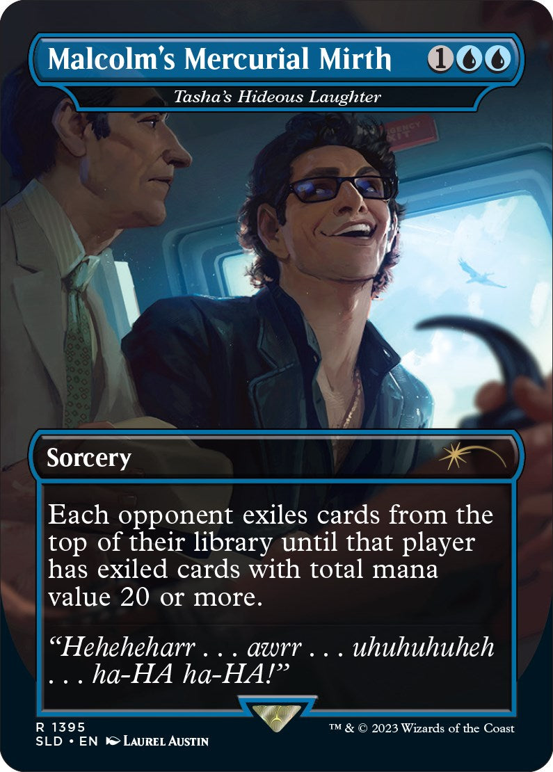 Malcolm's Mercurial Mirth - Tasha's Hideous Laughter [Secret Lair Drop Series] | Cards and Coasters CA